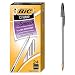 BIC Cristal Xtra Smooth Ballpoint Pen, Medium Point (1.0mm), Black, 24-Count