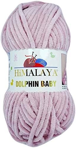 Himalaya Dolphin Baby 4 Skein Super Bulky 524 yds Velvet Yarn - 4x100 Gram (14,11 oz) Baby Blanket & Amigurumi Yarn