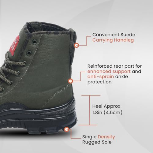 Image of Unistar Hiking /Mountain boots for Men for Outdoor Trekking & Ridding Shoe- non slip, Mild Waterproof, Anti-Fatigue, Comfortable