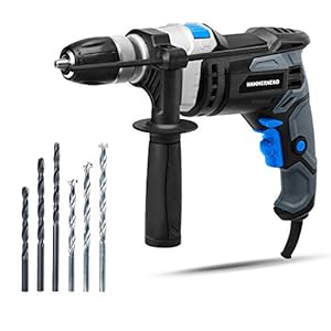 Hammerhead 7.5-Amp 1/2 Inch Variable Speed Hammer Drill with 6pcs Bit – HAHD075