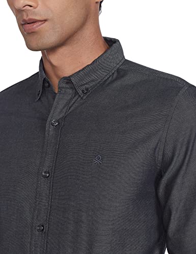 Image of United Colors of Benetton Men's Cotton Slim Fit Shirt