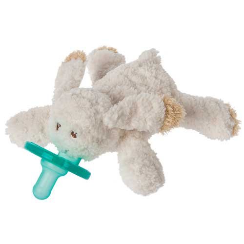 Mary Meyer OATMEAL BUNNY WUBBANUB w Attached Soothie Pacifier by Mary Meyer