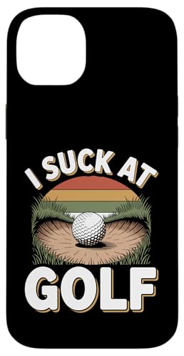 I Suck At Golf Loser Dad ȃW[N St X}zP[X iPhone 14 Plus p