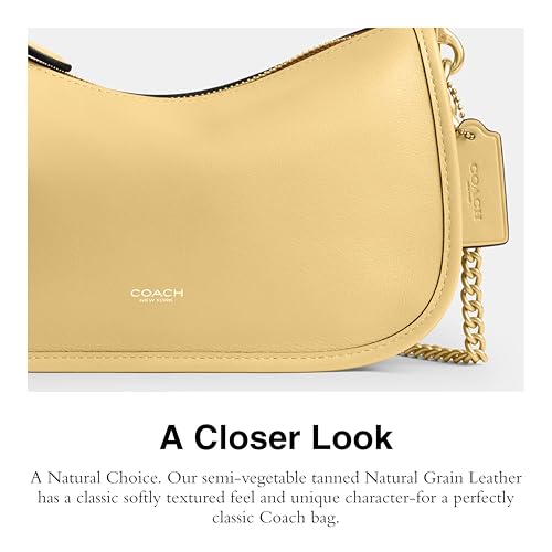 Image of Coach Women's Natural Grain Leather Waverly Bag