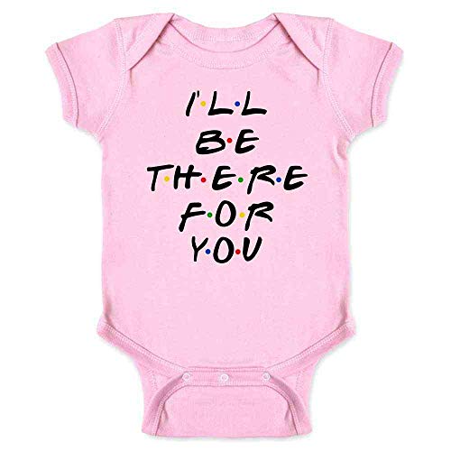 Image of Pop Threads Ill Be There For You Retro 90s Song Quote Infant Baby Boy Girl Bodysuit