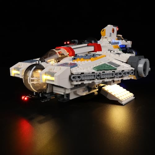 Kyglaring LED Lighting Kit (No Model), Compatible with Lego-75357 Star Wars Ghost & Phantom II Building Blocks Model Set