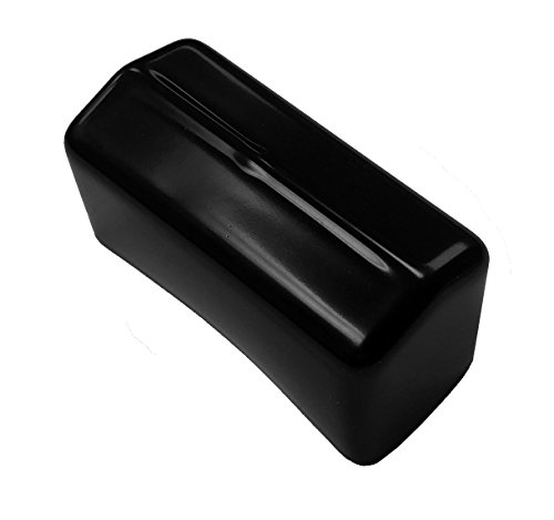 Herco 3210V Rectangular Dip-Molded Vinyl Plastic Cap (3-1/2