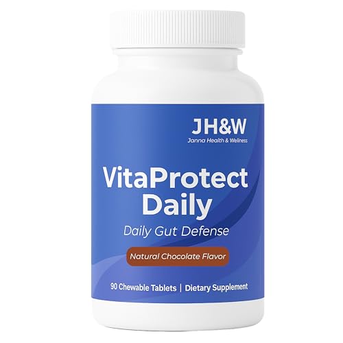 Gut Health & Digestive Support Supplement – GutGard® DGL, Slippery Elm & Marshmallow Root – Supports GI Comfort, Mucosal Integrity & Gut Lining – Chewable Tablet – 90 Tablets