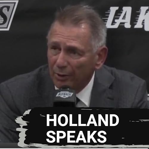 Page de couverture de Kings GM Ken Holland talks Adrian Kempe contract and Brandt Clarke’s future