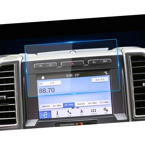Écran GPS Ford F150 rayé ? Découvrez le film protection verre trempé Taurus 8 pouces