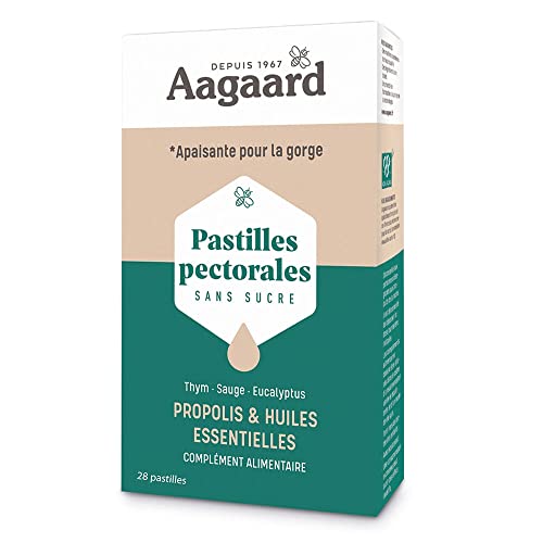Aagaard - Pastilles Pectorales (28 unités)