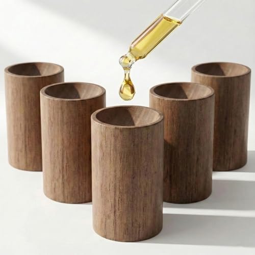 Katyjun 5 Stück Passive Diffuser für Ätherische Öle zur Entspannung Raumduft Diffuser Tragbar für Nachttisch Yoga Massage Arbeit Aroma Diffuser Einfache Bedienung Geschenk für Aromatherapie Liebhaber