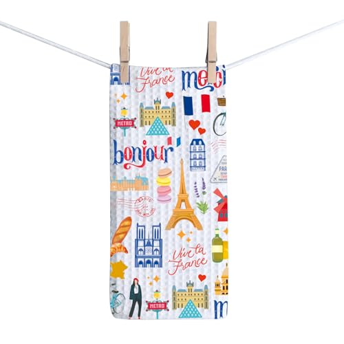 Torchon de cuisine Paris BAUNA textile decoration chic