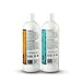 Earthbath Oatmeal & Aloe Shampoo & Conditioner Pet Grooming Set - Itchy, Dry Skin Relief, Made in USA - Vanilla Almond, 16 oz (1 Set)