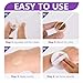 Tattoo Cover Up Makeup Waterproof, Sweatproof Tattoo Cover Up Concealer, Long-Lasting for Tattoos, Vitiligo, Spots, Scars, Invisible Skin Concealer, 2 Colors