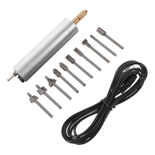 ARTIBETTER Comfortable Grip Electric Drill Mini Electric Grinder Tool for Low Speeding Polishing Diy Engraving Accessory Kit