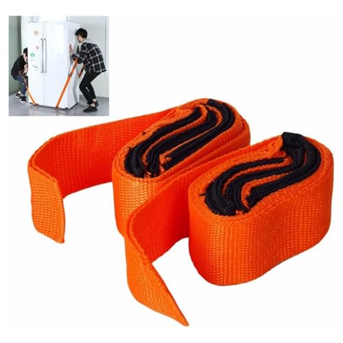 Image of MEZON Home Carry Furnishings Easier Furniture Adjustable Moving Straps Forearm Delivery Transport Rope Belt Transport Carry Tools Heavy Weight Lifting Carry Strap Easily Move 2Pcs /Pair