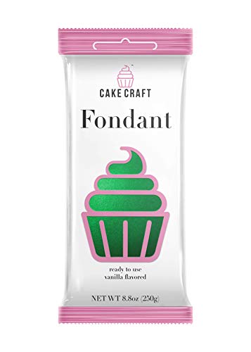 Cake Craft Rolled Fondant Leaf Green 8.8 Ounces
