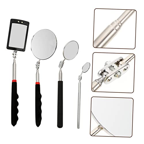 Miroir d'inspection télescopique LED pour usage industriel stable - 2