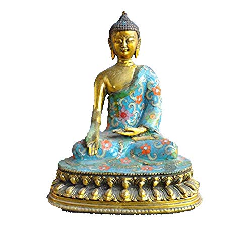 Bouddha Shakyamuni en bronze pour créer un espace zen et méditation