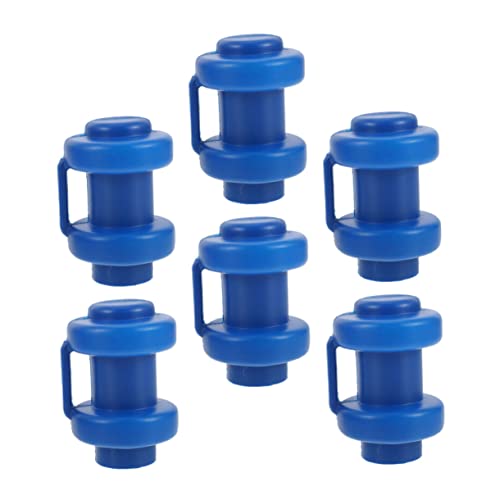 BCOATH 6Pcs Wear-Resistant Trampoline Rod Caps Professional Replacement Plastic Parts for Trampoline Poles Durable Trampoline Accessories for Trampoline Maintenance