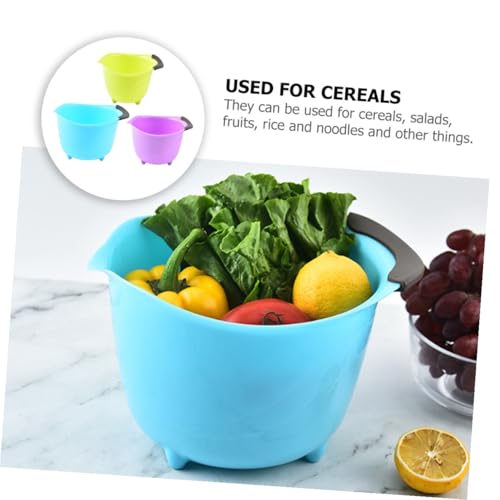 Set de 3 tazones para mezclar ensalada HANABASS miniatura 6