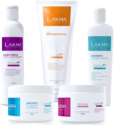 Kit Limpeza De Pele Profunda Profissional Lakma Pele Lisa Home Ca...