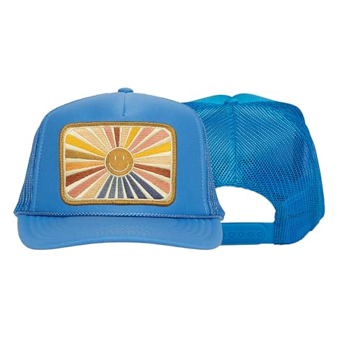 Image of Friday Feelin' Trucker Hat Women Men Baseball Cap Western American Fitted Trucker Hats Baseball Hat All Occasion - One Size