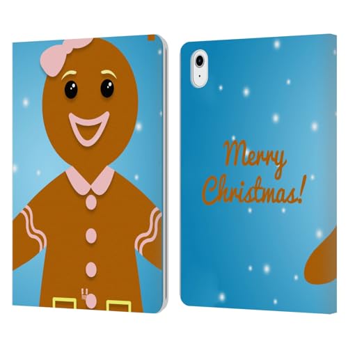 Étui portefeuille iPad Air 11 antichoc en cuir motif Noël