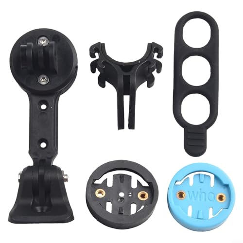 ARMYJY Soporte de odómetro para manillar de bicicleta, materiales plásticos, resistentes al desgaste, ligeros para Wahoo For Garmin For Madone