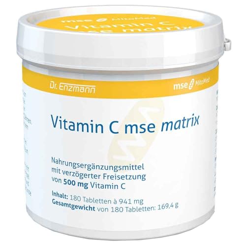 Vitamin C Mse Matrix Tabletten 180 stk