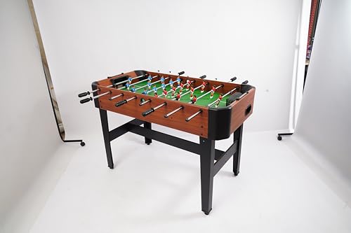 Table de baby-foot 120 cm avec 8 barres et compteur de points intégrés
