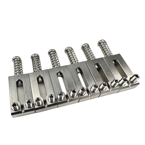 Kaynes 6PCS �M�^�[�u���b�W�T�h�� ? �`�^�������g�������u���b�W�T�h�� �t�F���_�[�e���L���X�^�[Tele Stratocaster StratST TL�X�^�C���G���L�M�^�[�����p(10.5MM)