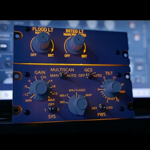 Panel Integrado CKPT-LT+WXR-Radar Escala 1:1 para Simuladores miniatura 7