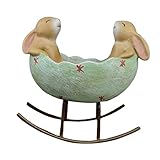 F Fityle Estatua de Conejo de Estilo Vintage, Regalo de