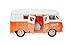 Imagen de Volkswagen Bus T1 1963 VW Modelo de metal con motor de tracción Coche de juguete hippie juguete 3 variantes Welly 19