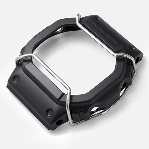 Protector de parachoques de acero inoxidable para reloj G-5600 color aleatorio 6