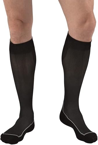 Miniatura 26 de Calcetines a la rodilla Jobst Sport, 20-30 mmHg 7529000-P, S, Blanco/Gris, 1 Negro,Gris,Rosado,Azul Real,Blanco