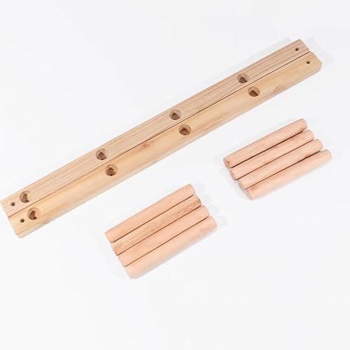 Snowboard Storage Rack，Tall Floor Yoga Mat Rack, Yoga Mat Holder Wall Mount, 2-9 Tiers Wood Gym Equipment Stand Organizer, Exercise Mat Storage Rack for Foam Rollers Exercise Mats, Home Gym