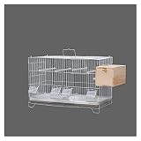 Birdcage Pet Supplies Bird Carrier Gardening Decor Villa Cage d'élevage de Luxe pour Oiseaux, idéale pour Les perruches, Les canaris, Les Diamants Mandarins et Les Petits Oiseaux. Comprend d