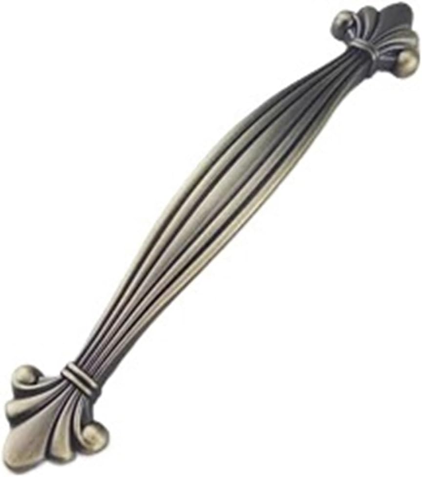 Bronze Black Handle for Furniture Hardware Kitchen Cabinets Wood Door Drawer Wardrobe Cupboard Dresser Push Pulls Handle 2Pcs(B-96mm)