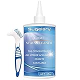 Sugelary Mold Stain Cleaning Gel, Washing Machine Cleaner for Front Loader Seal, All-Purpose Gel for Bathroom Grout, Sink, Shower, Caulk, Front Load Washer Cleaning Solution-10 fl oz
