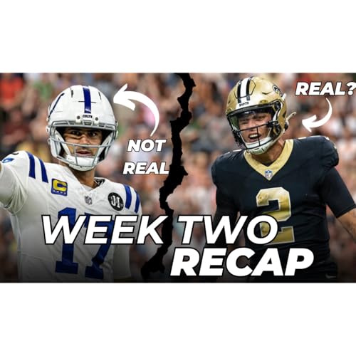 Page de couverture de NFL Week 2 "Real vs Not Real"