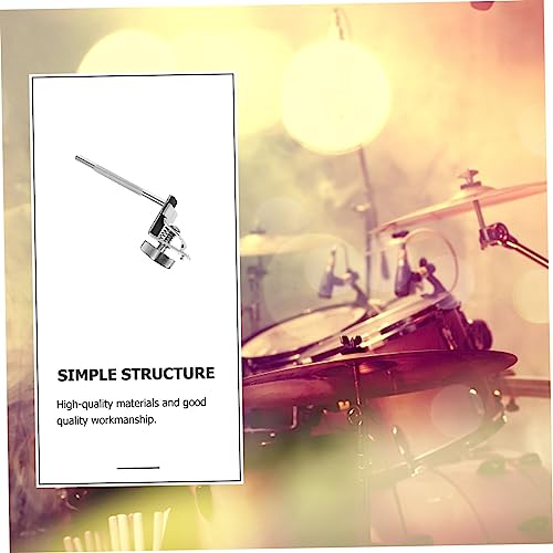 DECHOUS Simple Drum Clamp Cowbell Holder Extension Clip Premium Instrument Accessory for Drummers Easy to Install and for Percussion and Musical Instrument Use miniatura 5