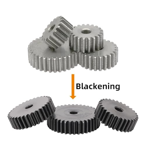 Pignon en acier 1M 50T bore 8mm pour transmission moteur - 3