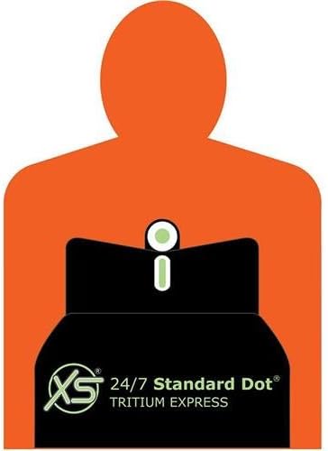 XS Sights 24/7 Standard Dot Tritium Express Sight Set for CZ 75B & CZ 85B Pistols, Includes Tritium Front/Rear Sights