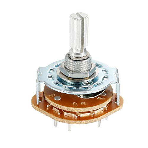 Commutateur rotatif 1 pôle 8 positions pour simplifier vos choix de circuits