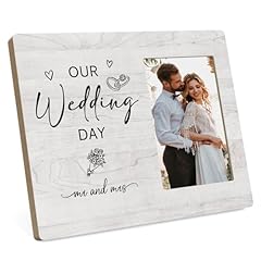 Our Wedding Day Mr and Mrs