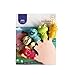 Lulaxy Marionette da Dito per Bambini e Neonati 5 Animali da Fattoria Giocattoli da Bagno nel PVC BPA Burattini Un Mano Set di Bambole Giocattoli Educativi Precoci (B)