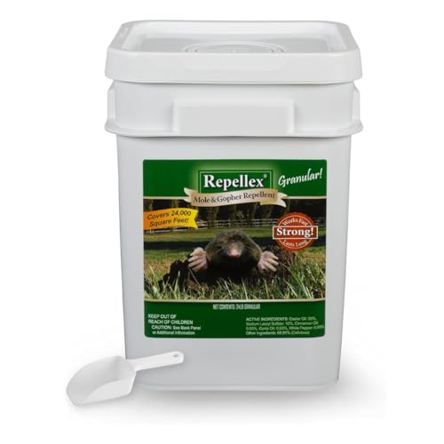 Mole/Gopher Repellent, 24 lb. with Scoop